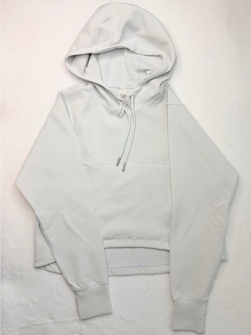 Lululemon Athletic Cropped Blue hoodie Sweatshirt Size 6